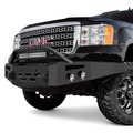 Ici ALFBM15FDN Magnum Aluminum Non-Winc Front Bumper for 2018-2020 Ford F-150; Black ICI-ALFBM15FDN